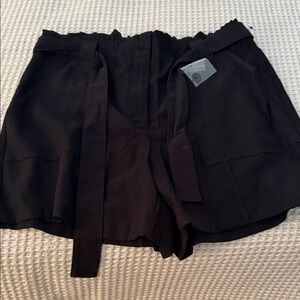 Nine West High Waist Black Shorts